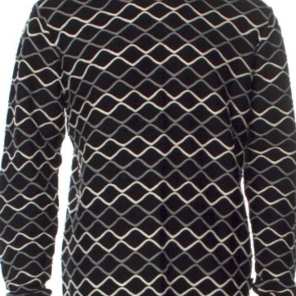 Emporio Armani Printed Crew Neck Pullover w/ Tags - Picture 1 of 7